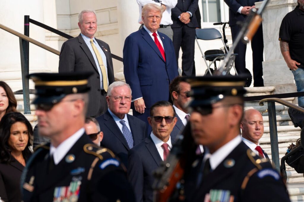 Trump shares videos from Gold Star families as Arlington visit controversy continues