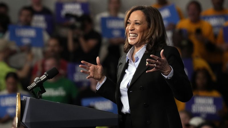 Harris kicks off fall campaign blitz with Labor Day events in key states | CNN Politics